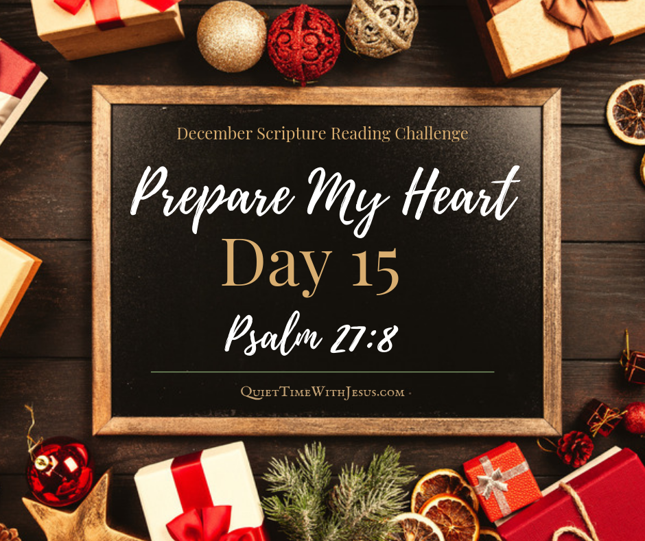 Prepare My Heart – Day 15: Listen and Hear God