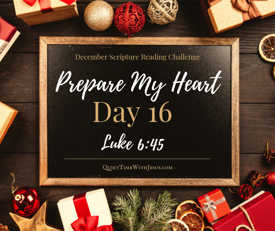 Prepare My Heart – Day 16: The Heart Speaks